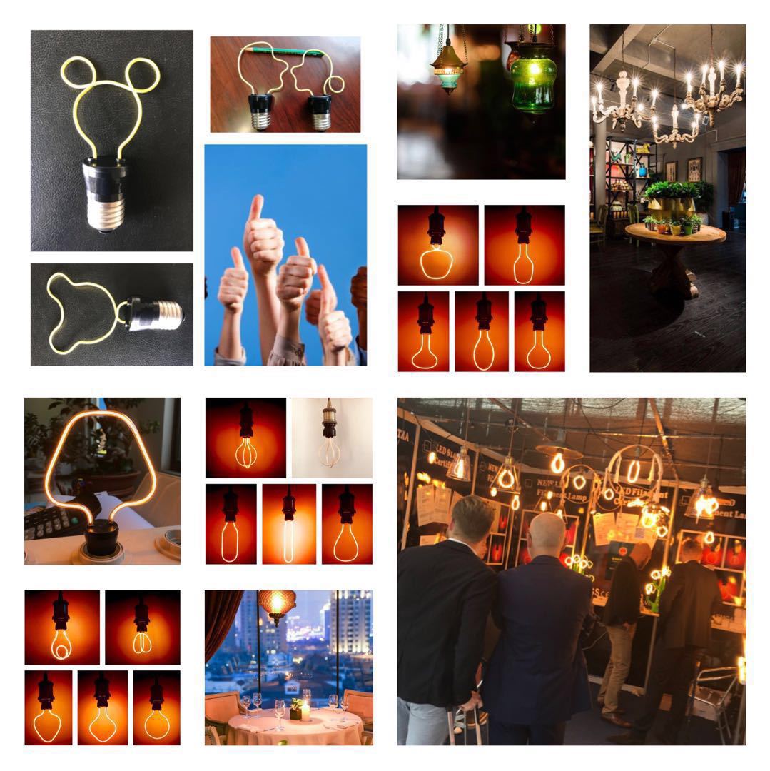 LED filament bulb — reference 10